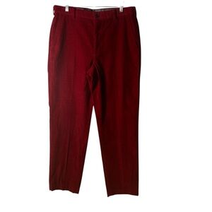 Brooks brothers pants mens sz 34x32 corduroy classic red preppy academia casual